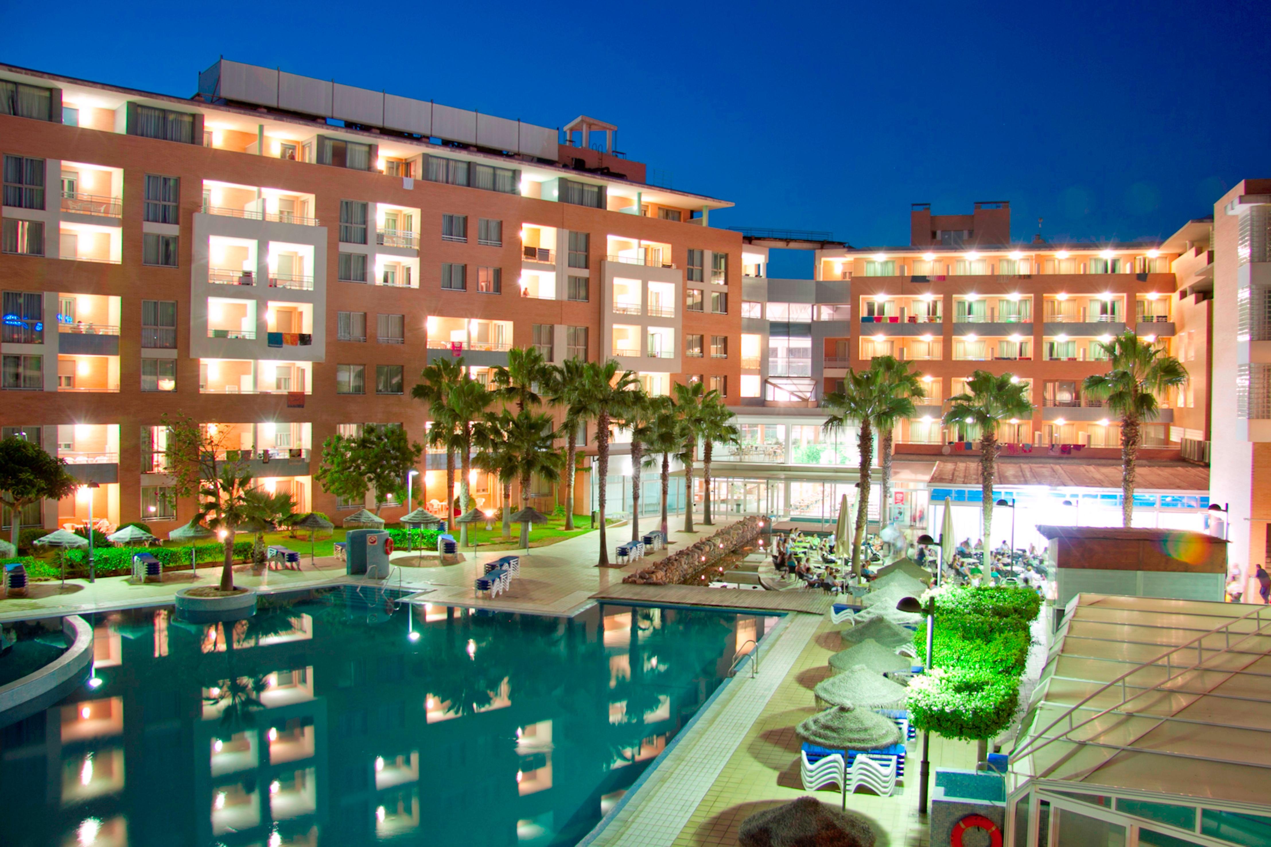 Hotel Neptuno Roquetas de Mar Exterior foto