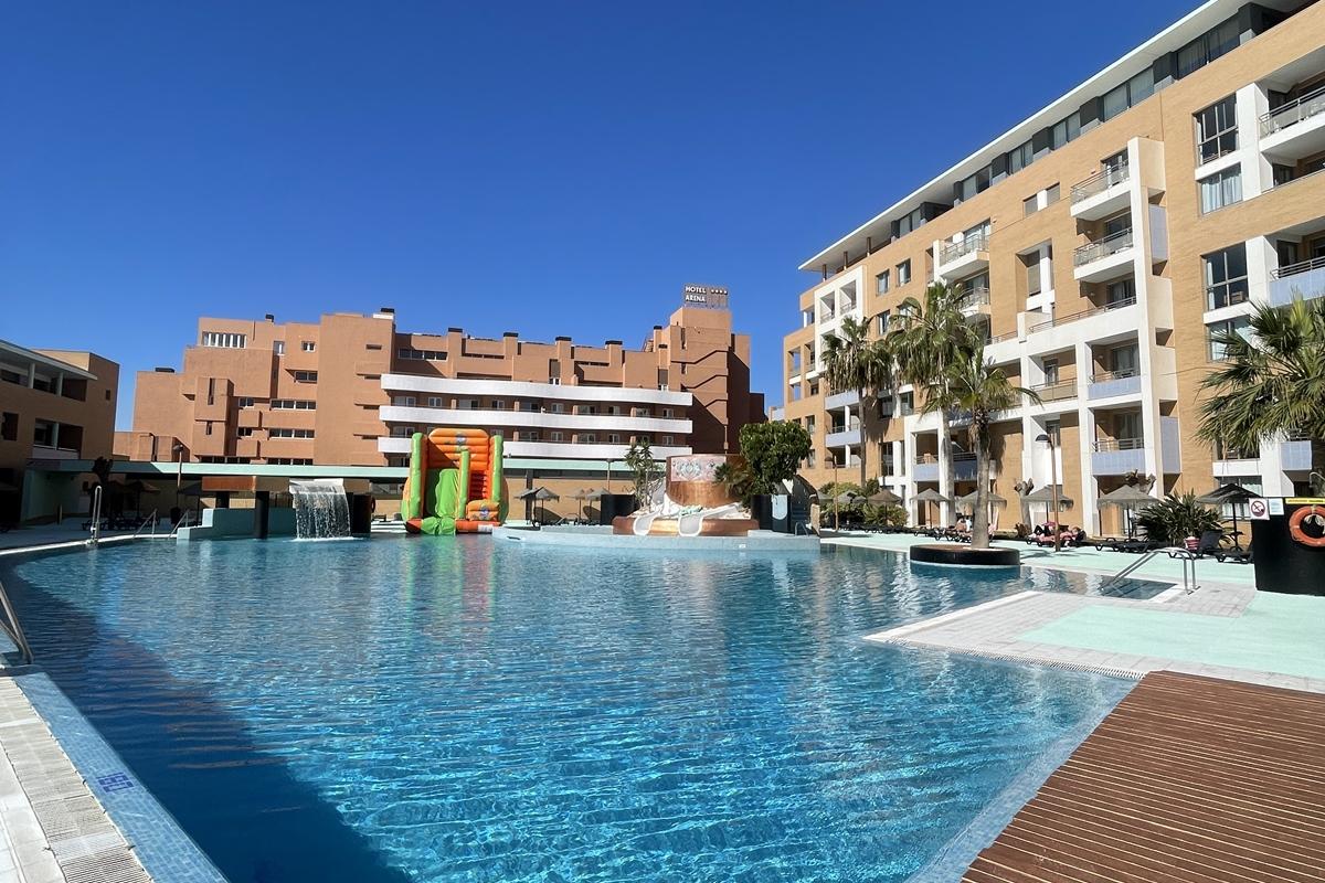 Hotel Neptuno Roquetas de Mar Exterior foto